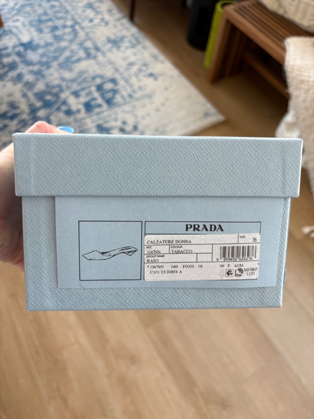 NWT Prada Satin Mules - Size 36 - Picture 5 of 5
